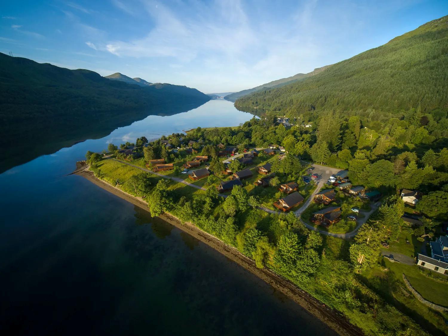 Ardgartan Argyll Cabins - Forest Holidays アローチャー エクステリア 写真