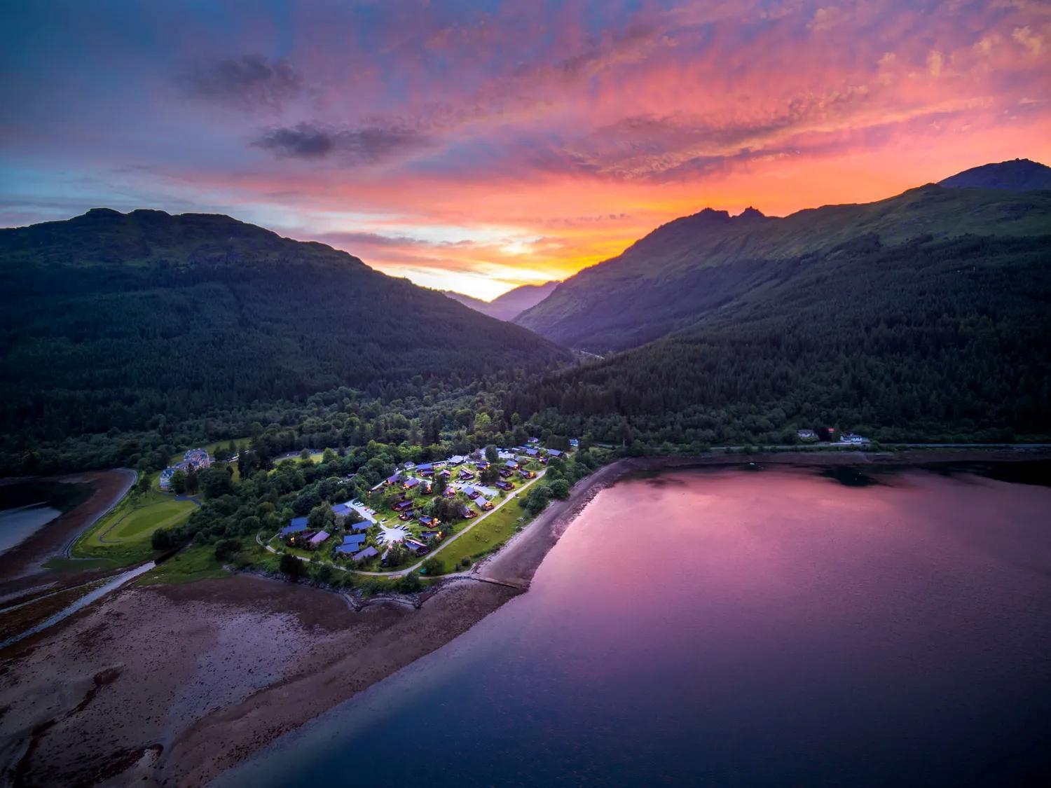 Ardgartan Argyll Cabins - Forest Holidays アローチャー エクステリア 写真